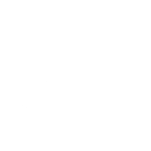 House gardens mono logo White